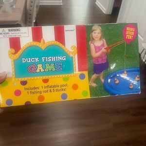 Amscan Duck Fishing Game - Vibrant Red, Blue, and Yellow Set